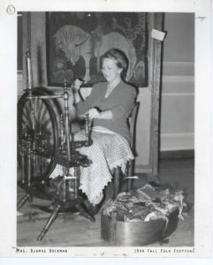 Mrs. Bjarne Bockman - 1944 Fall Folk Festival