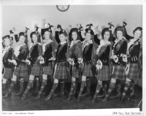 Scottish dancers - 1944 (photo by Charles L. Hanson Jr)