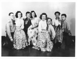 YWCA Square Dancers -1944 - (photo by Charles L. Hanson J)